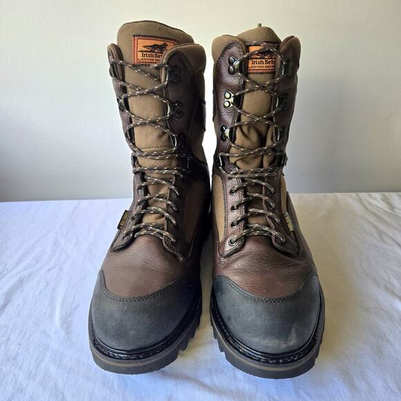 Irish Setter Red Wing Men\'s 800 Gram Insulated Leather Hunting Boots Size 10.5 D main image 5